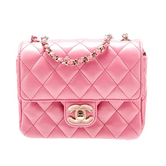 Chanel Square Mini Candy Heart Flap Bag - Picture 1 of 9